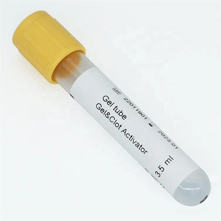Gel Clot Activator Blood Collection Tube high quality